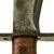 Original U.S. WWI Model 1917 Bolo Knife by Plumb Philadelphia with Canvas Scabbard With Deep Markings - dated 1918 Original Items