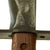 Original U.S. WWI Model 1917 Bolo Knife by Plumb Philadelphia with Canvas Scabbard With Deep Markings - dated 1918 Original Items