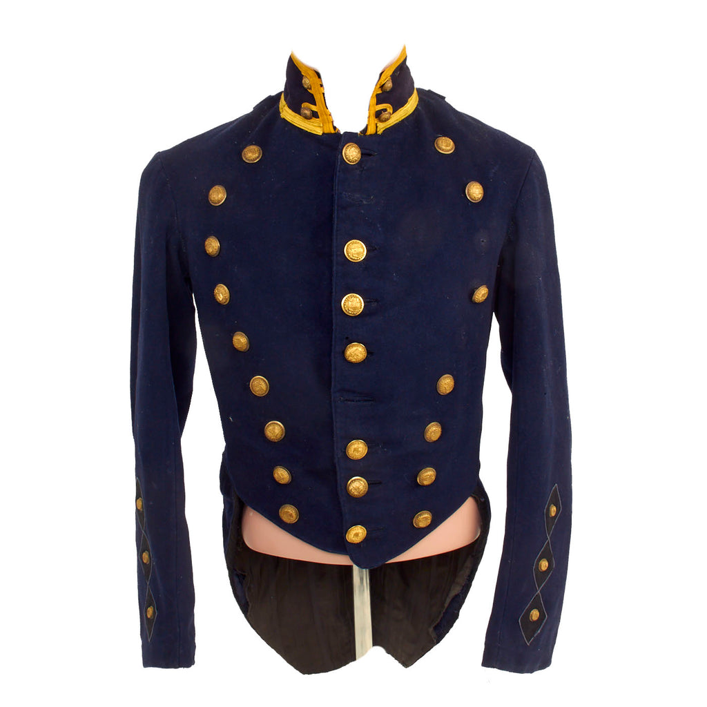 Original U.S. Immediate Post-Civil War Era New York State Cavalry Shell Jacket Converted To Tailcoat Original Items