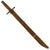Original Japanese Late WWII Arisaka Type 30 Last Ditch Bayonet with Wood Scabbard by Toyoda Automatic Loom Original Items