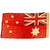 Original Australia WWII Australian Naval Red Civil Ensign - 18" x 33 ½” Original Items
