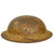 Original U.S. WWI 80th Infantry Division, Field Artillery Painted British Made M1917 Doughboy Helmet - “Blue Ridge Division” Original Items