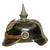 Original Imperial German WWI Prussian EM/NCO Infantry M1915 Pickelhaube Spiked Helmet - Complete Original Items