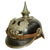 Original Imperial German WWI Prussian EM/NCO Infantry M1915 Pickelhaube Spiked Helmet - Complete Original Items