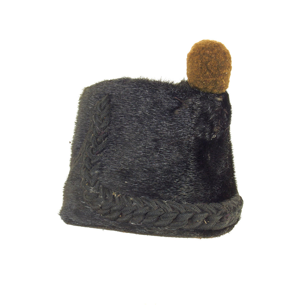 Original Victorian Era Officer Astrakhan Karakul Hat by Samuel Brothers Ltd Original Items