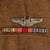 Original U.S. WWII 8th / 7th Army Air Force Aerial Gunner Class-A Uniform Coat and Overseas Cap - Laundry Number Marked Original Items