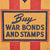 Original U.S. WWII Homefront “Victory Carryall, Buy War Bonds and Stamps” Advertising Cardboard Shopping Cart Original Items