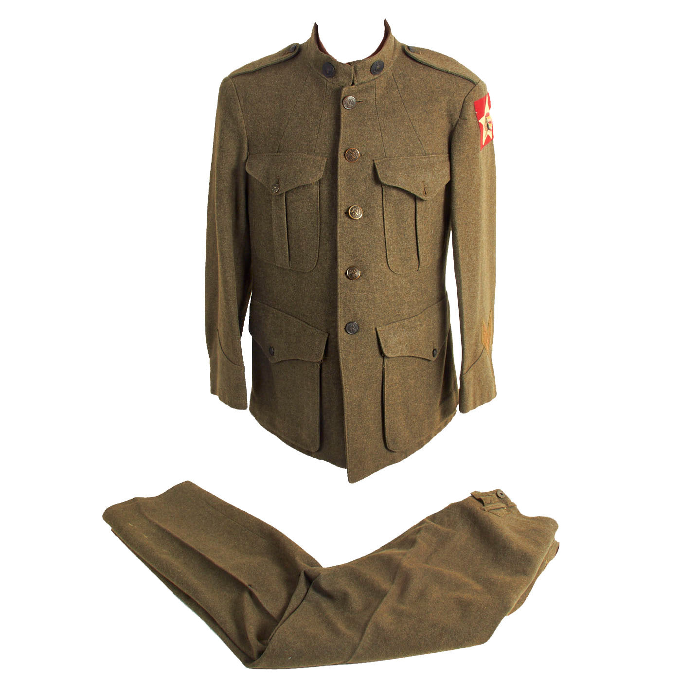 Service Alphas Original U.S. WWI United States Marine Corps 1st Battalion 5th Marine ...