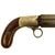 Original British Victorian Nickel Silver Framed J.R. Cooper Patent Underhammer Pepperbox Percussion Revolver - circa 1850 Original Items