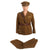 Original British WWI Royal Engineers Named Officer’s Uniform Set with Visor Cap For Military Cross Recipient “Major Thomas” Original Items