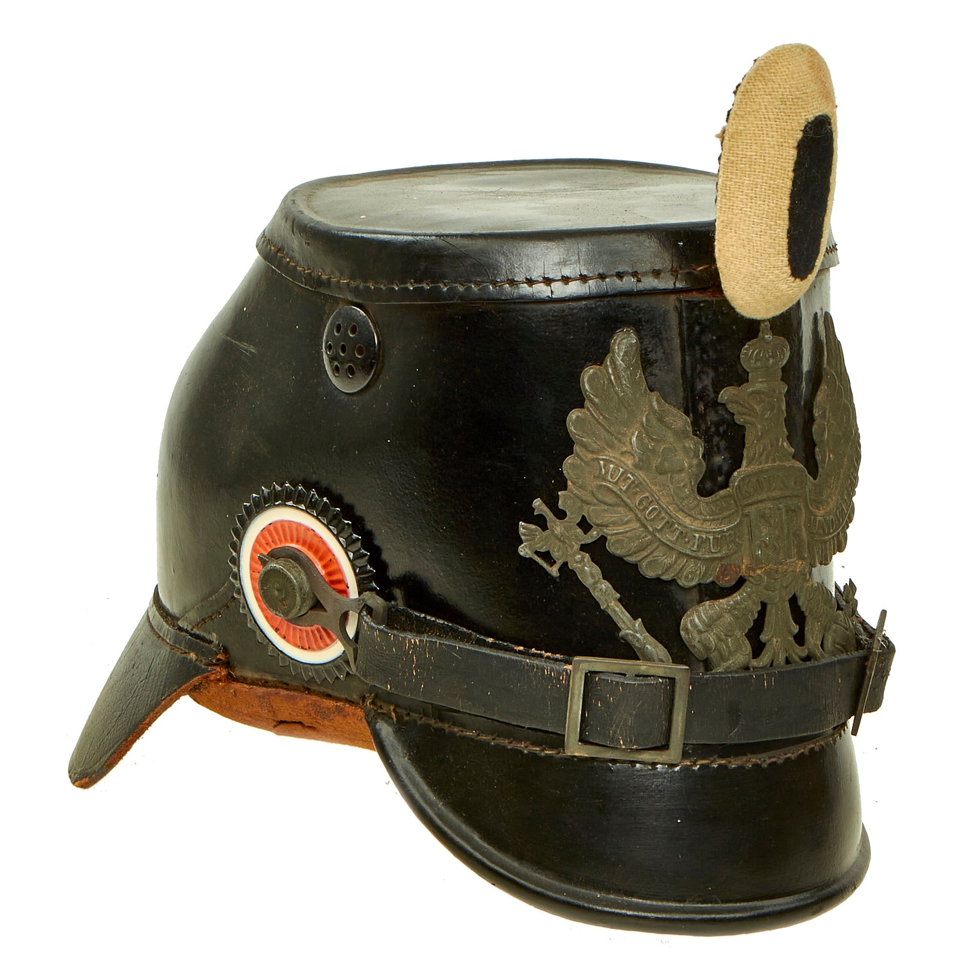 Original Imperial German WWI Prussian M1915 Jäger Enlisted Shako