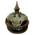 Original Imperial German WWI Prussian Guard Regiment M1915 Infantry EM/NCO Pickelhaube Helmet - Dated 1915 Original Items