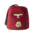 Original German WWII Waffen SS M43 Maroon Parade Fez for Foreign Volunteers with Tassel & Leather Sweatband Original Items