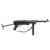 German WWII Replica MP 40 Cap Plug-Firing Submachine Gun by MGC Japan with Sling, Box, Magazine Pouches and Magazine Original Items