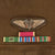 Original U.S. WWII Named US 15th Air Force Medical Corps Flight Surgeon Uniform Set For Major G.W. Hubert With Full Bullion Insignia Original Items