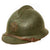 Original WWII French Complete Model 1926 Adrian Engineer Helmet with Liner & Chinstrap - Olive Green Original Items