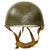 Original British Suez Crisis Operation Musketeer Era MKII HSAT Paratrooper Helmet With Tactical Markings - Dated 1955 Original Items