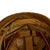 Original U.S. WWII Untouched / Service Worn Fixed Bale M1 Helmet With 2nd Pattern USMC HBT Camouflage Cover and St. Clair Low-Pressure Liner - Complete Original Items