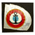 Original French WWII Framed Aéronautique Navale Naval Air Arm Painted Canvas Aircraft Skin Piece - 49” x 47” Original Items