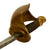 Original U.S. Civil War Rare Model 1860 Naval Cutlass with Correct Leather Scabbard Original Items