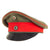 Original Imperial German WWI Prussian M1910 Feldgrau Infantry Officer Schirmmütze Visor Cap by Eastern Front Tailor “ΠΕΥ” Original Items