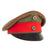 Original Imperial German WWI Prussian M1910 Feldgrau Infantry Officer Schirmmütze Visor Cap by Eastern Front Tailor “ΠΕΥ” Original Items