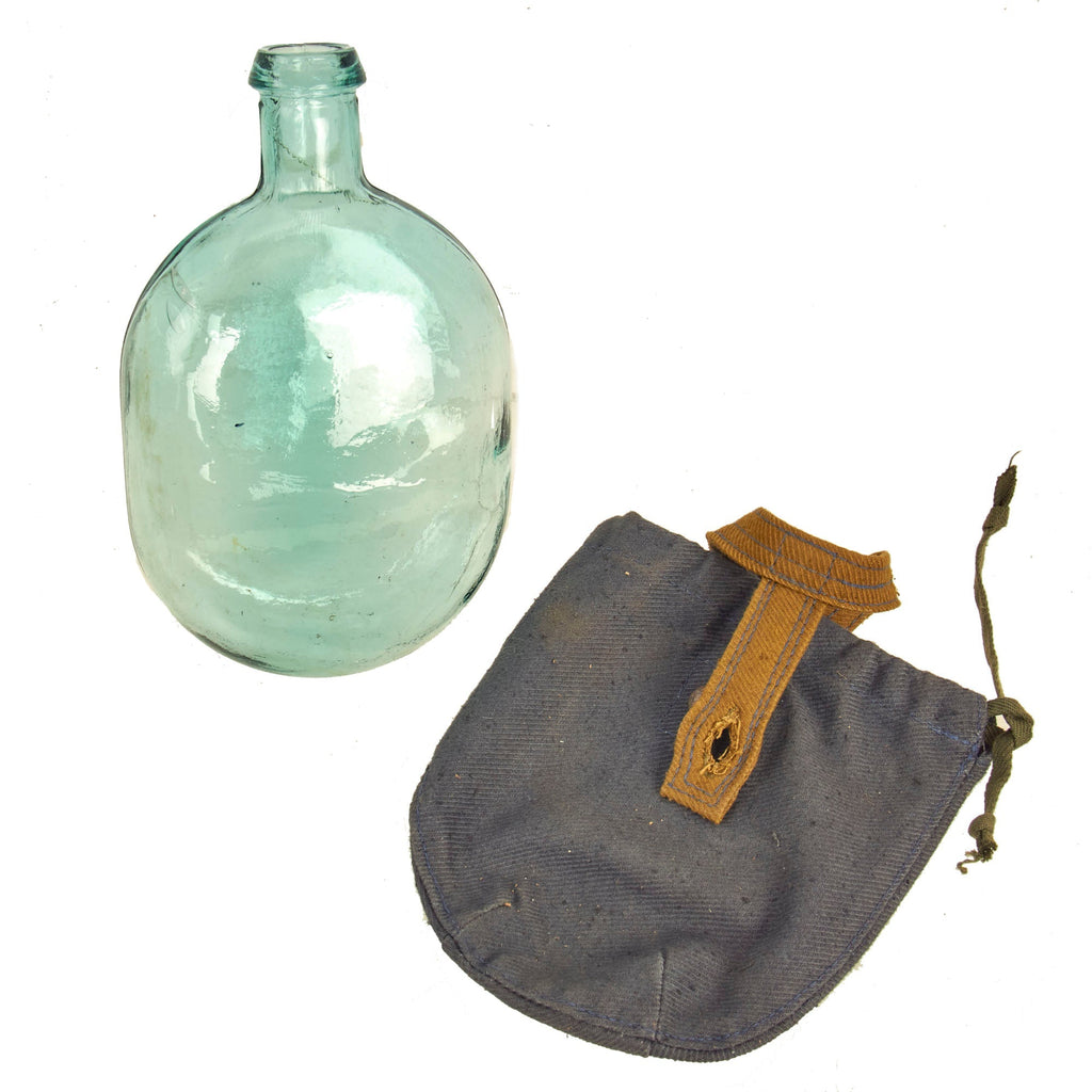 Original Soviet WWII Infantry Rifleman's Belt Rig with Glass Canteen ...