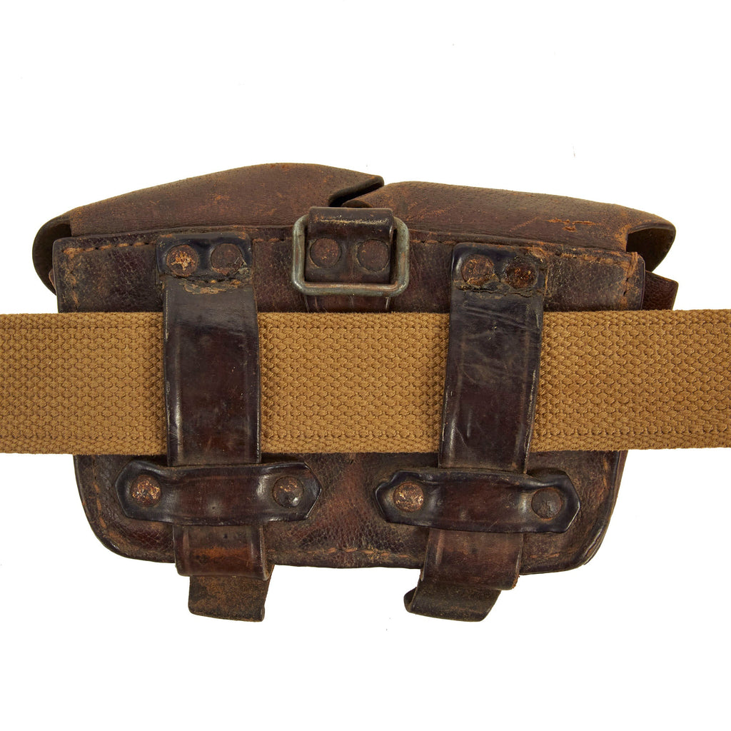 Original Soviet WWII Infantry Rifleman's Belt Rig with Glass Canteen ...