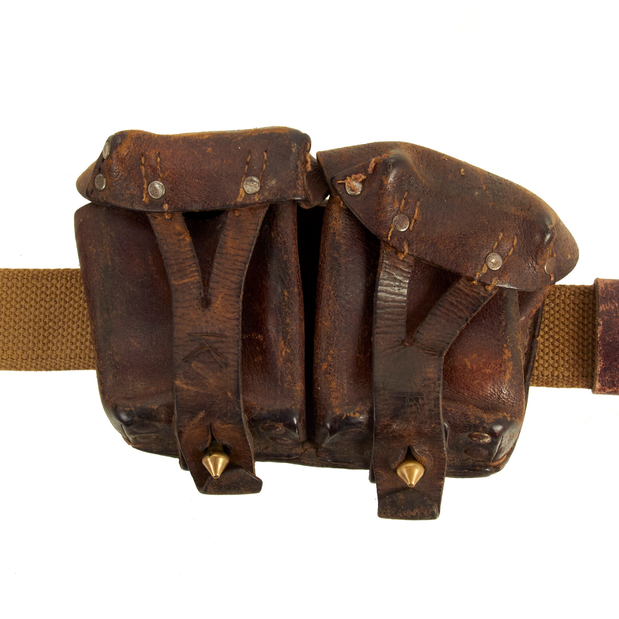 Original Soviet WWII Infantry Rifleman's Belt Rig with Glass Canteen ...