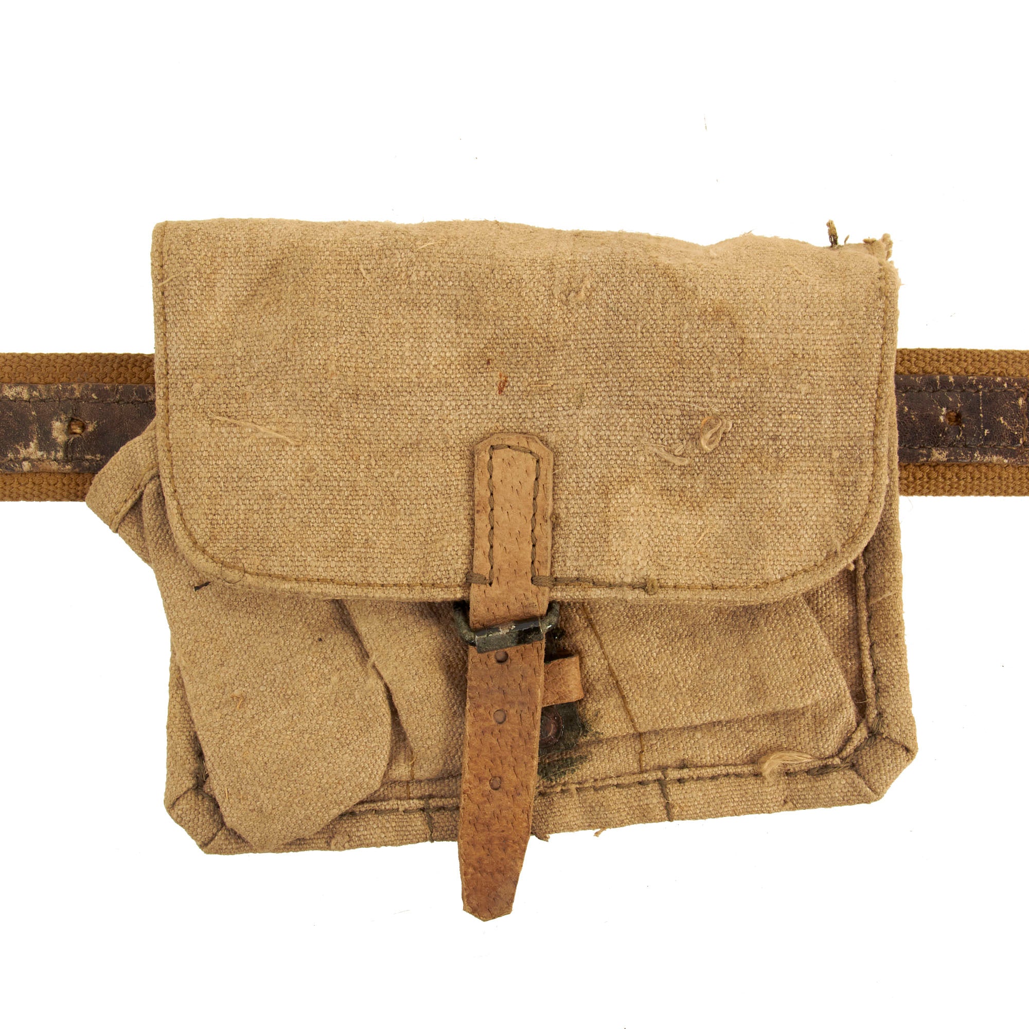 Original Soviet WWII Infantry Rifleman's Belt Rig with Glass Canteen ...