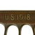Original U.S. WWI Model 1918 Mark I Trench Knife by AU LION with Steel Scabbard Original Items