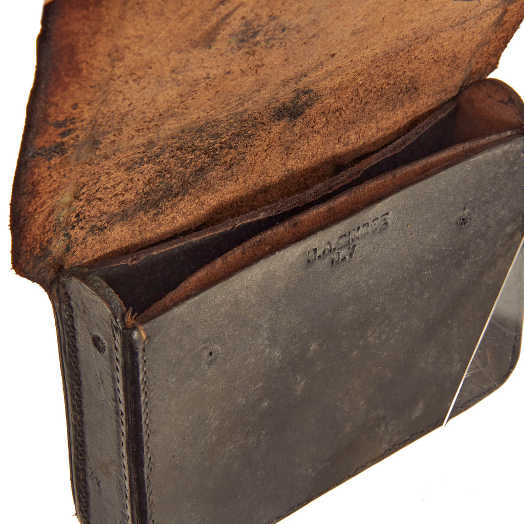 Original U.S. Civil War Federal Issue .44 Caliber Pistol Cartridge Box ...