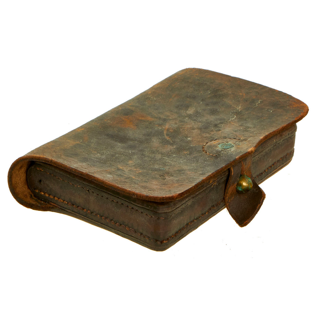 Original U.S. Civil War Pistol Cartridge Box Original Items