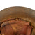 Original Japanese WWII Type 92 Army Helmet with Damaged Liner and Chinstrap - Tetsubo Original Items