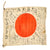 Original Japanese WWII Hand Painted Silk Good Luck Flag Covered with Writing - 28" x 34" Original Items