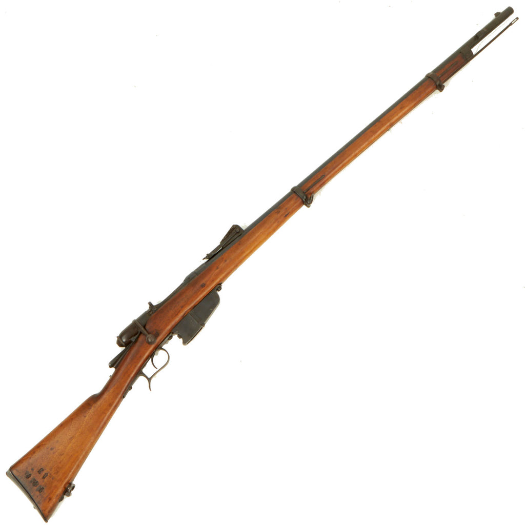 Original Italian Vetterli M1870/87/15 Infantry Rifle Serial KQ9581 Converted to 6.5mm - marked TERNI 1889 Original Items