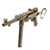 Original German WWII Replica MP 40 Cap Plug Firing Submachine Gun by MGC Japan with Original Box Original Items
