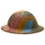 Original U.S. WWI M1917 Doughboy Helmet with Camouflage Panel Textured Paint Original Items