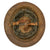 Original U.S. WWI M1917 Doughboy Helmet with Camouflage Panel Textured Paint Original Items