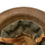 Original U.S. WWI M1917 Doughboy Helmet with Camouflage Panel Textured Paint Original Items