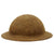 Original U.S. WWI M1917 91st Infantry Division Doughboy Helmet With Textured Paint - Wild West Division - SHELL Original Items