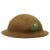 Original U.S. WWI M1917 91st Infantry Division Doughboy Helmet With Textured Paint - Wild West Division - SHELL Original Items