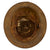 Original U.S. WWI M1917 91st Infantry Division Doughboy Helmet With Textured Paint - Wild West Division - SHELL Original Items