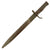 Original German WWI Steel Hilt 12" Blade Ersatz Bayonet with Scabbard - Carter Type EB48 Original Items