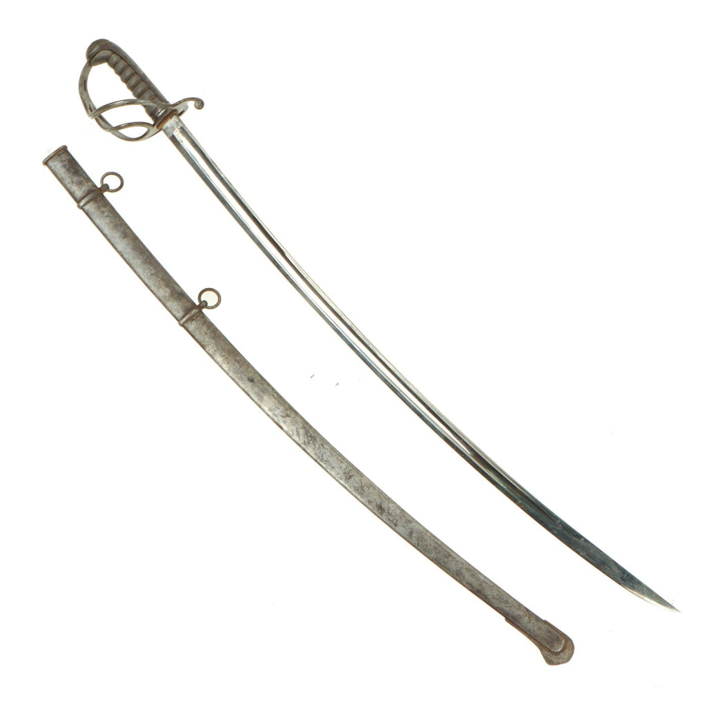 Original U.S. Civil War Private Purchase M1860 Light Cavalry Saber by F. Hörster of Solingen Germany with Scabbard Original Items