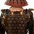 Original Japanese 19th Century Edo Period Samurai Full Body Armor with Helmet in Wood Transit Chest Original Items