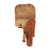 Original German WWII Luftwaffe Leather Drop Holster for the Browning FN Model 1910/1922 7.65mm Pistol Original Items