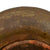 Original German WWI M16 Stahlhelm Helmet with Panel Camouflage Paint and Partial Liner - marked ET64 Original Items