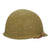 Original U.S. WWII Unissued M1 Schlueter Rear Seam Swivel Bale Helmet with International Molded Plastics Liner Original Items