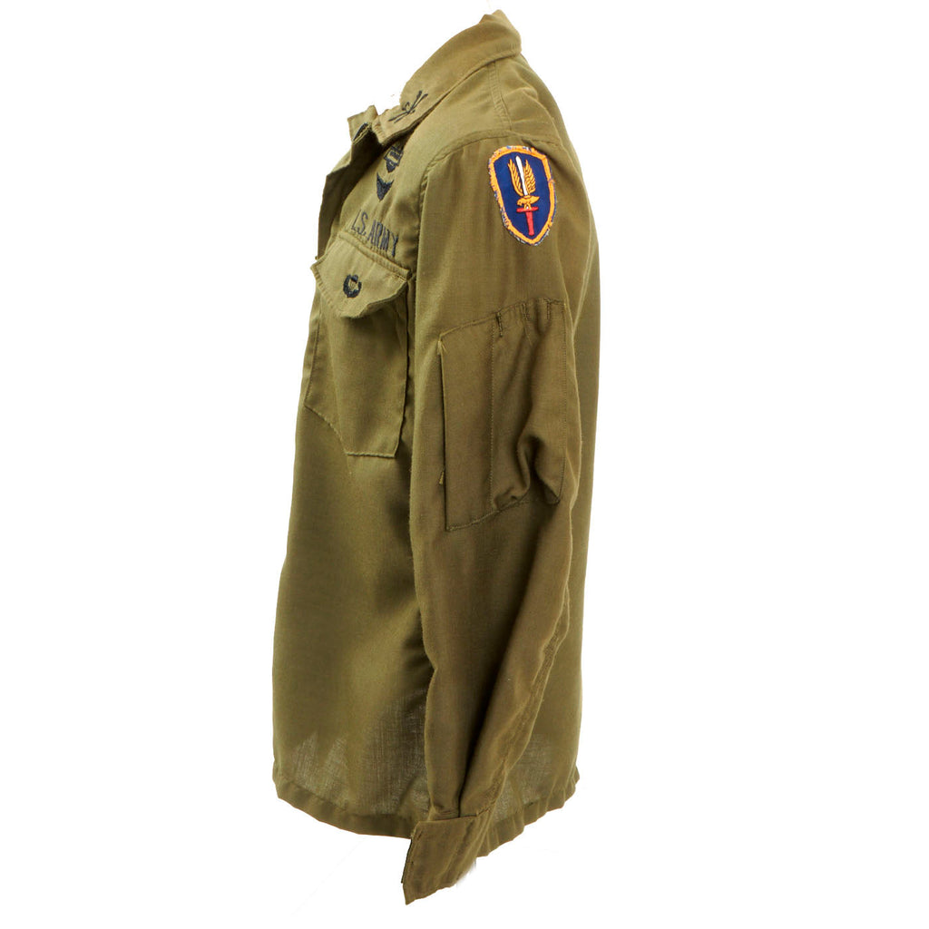 Original U.S. Vietnam War Nomex Pilot Shirt With In Country Insignia ...